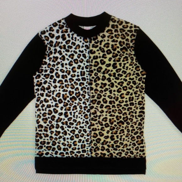 Ricrac and Ruffles Leopard Tunic- New - Picture 3 of 4